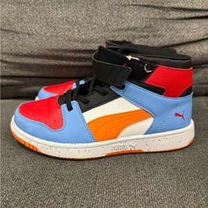 Puma Kids Sneakers - Red, Blue, Orange
